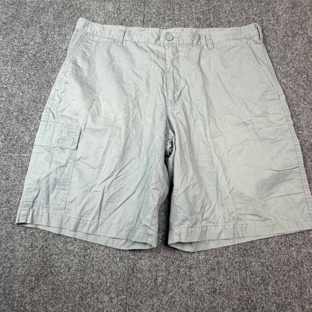 Vintage‎ Columbia Mens 42W 10L Gray Cargo Shorts Outdoor Utility Casual Hiking